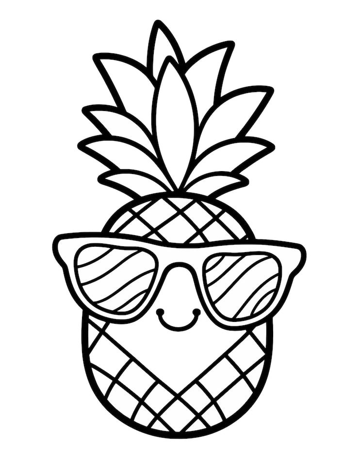 Pineapple With Sunglasses Pineapple It 1166600 824