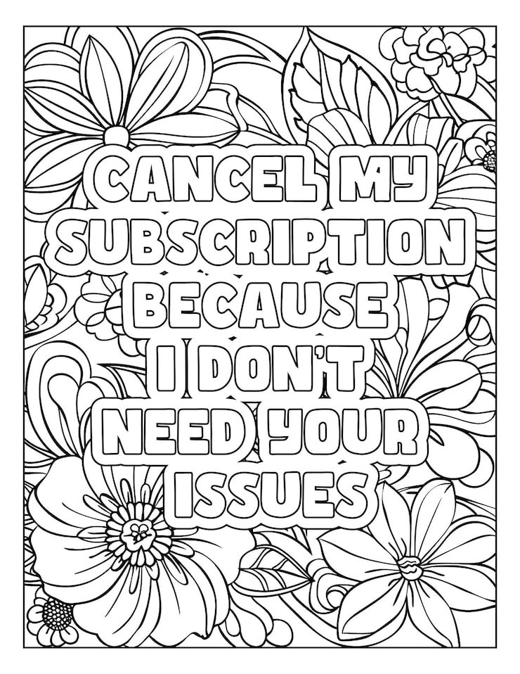 Sarcastic Quotes Coloring Page 588554 10322