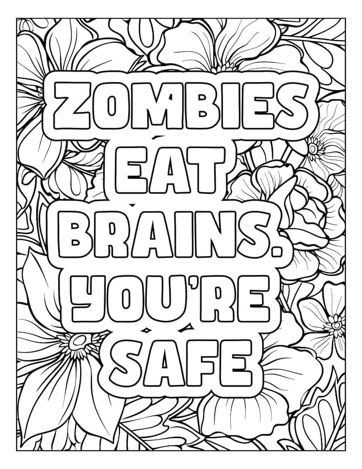 Sarcastic Quotes Coloring Page 588554 10332