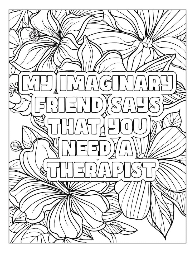 Sarcastic Quotes Coloring Page 588554 10334
