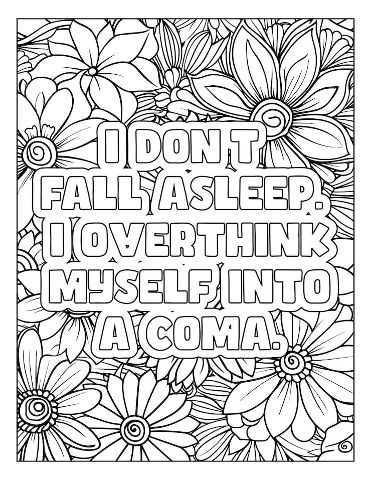 Sarcastic Quotes Coloring Page 588554 10336