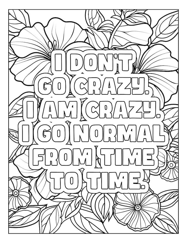 Sarcastic Quotes Coloring Page 588554 10341