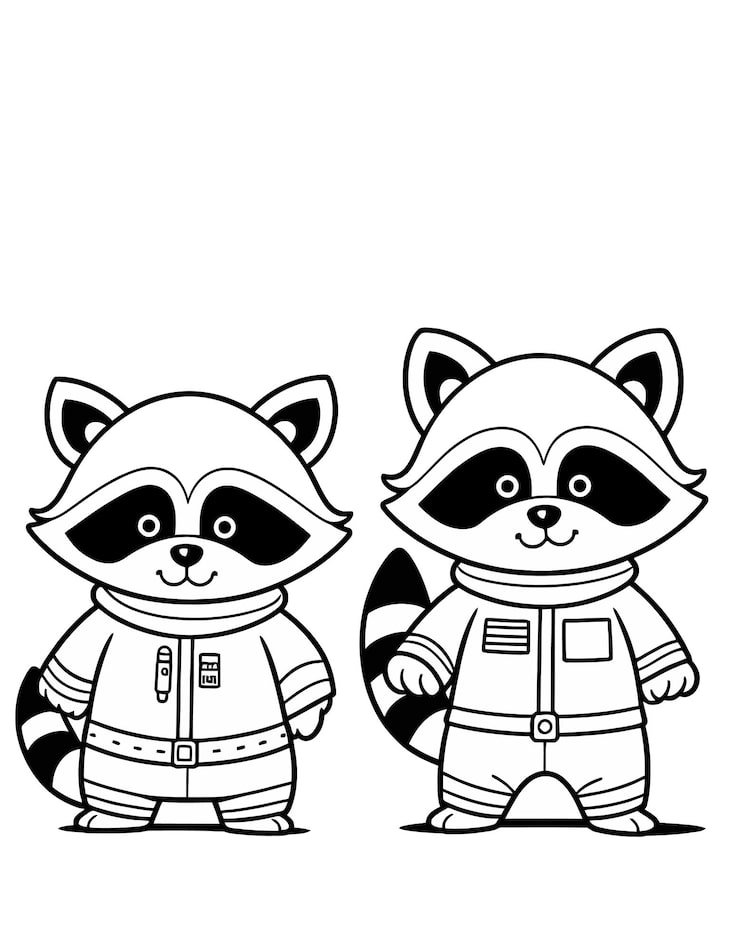 Two Raccoons Are Standing Each Other 1166600 851