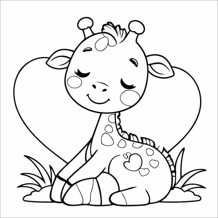 Vector Illustration Cute Fish Coloring Page Kids 925324 3347